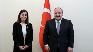 Aksal bakan Varank ile buluştu