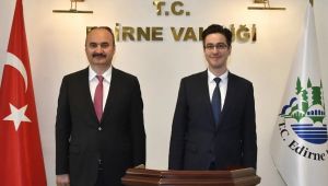 Bakan Atanasov’dan Vali Canalp’e ziyaret 