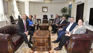 Cumhurbaşkanı Başdanışmanı Minder, Canalp'i ziyaret etti