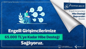 Engellilere hibe desteği başvuruları