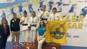 Judo şampiyonasına TÜ damga vurdu