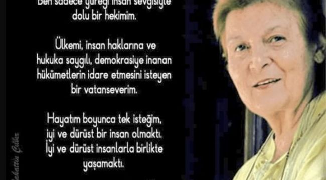 ‘Prof. Dr. Türkan Saylan’ı özlemle anıyoruz’