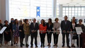 TÜ’de ‘40 Kadın 40 Eser’ sergisi açıldı
