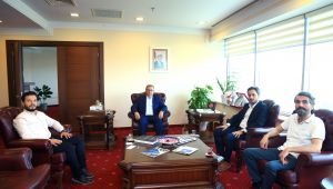 TÜGVA’dan Rektör Tabakoğlu’na ziyaret