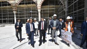 Vali Kırbıyık, Selimiye'de incelemede bulundu