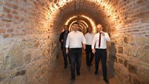 Vali Kırbıyık, tabyaları inceledi