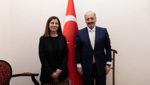 Aksal, Bakan Bilgin ve Bakan Yanık buluştu