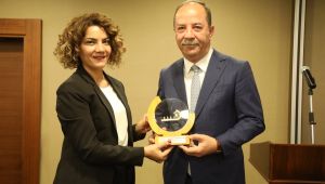 Başkan Gürkan’a bir ödül daha