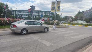 DSİ kavşağında yol önceliği karmaşası
