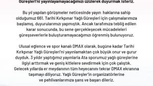 ‘Kırkpınar’ı yayınlayamayacağız’