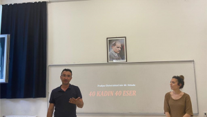 Öğrencilerden “40 Kadın 40 Eser” belgeseli