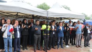 Şehit polis Özsoy, mezarı başında anıldı