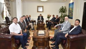 Sevimgil’den Vali Kırbıyık’a ziyaret