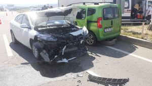 Trafik kazasında 5 kişi yaralandı
