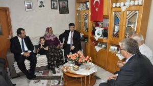 Vali Kırbıyık’tan şehit ailesine ziyaret
