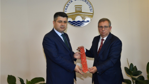 Vali Kırbıyık’tan üniversiteye ziyaret