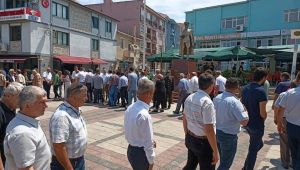İpsala'da bayramlaşma töreni