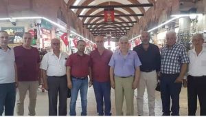 Tercan'dan Arasta esnafına ziyaret