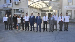 Vali Kırbıyık’tan Sağlık Müdürlüğü’ne ziyaret