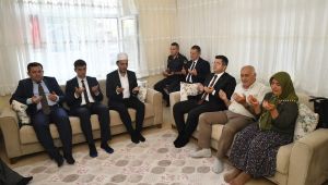 Vali Kırbıyık’tan şehit ailesine ziyaret