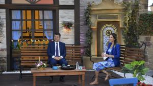 Vali Kırbıyık TRT Türk’e konuk oldu