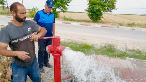 Yangın musluğu sayısı arttırıldı