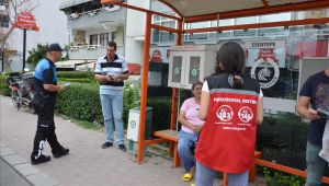 Ekiplerden ‘Kadına El Kalkmaz’ farkındalığı