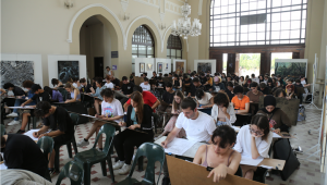 Genç sanatçılar yeteneklerini sergiledi