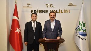 Hisarcıklıoğlu, Vali Kırbıyık'ı ziyaret