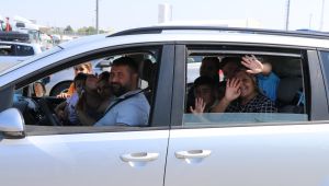 İznini tamamlayan gurbetçilerin dönüşü sürüyor