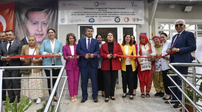 Karaağaç’ta Proje Uygulama Binası açıldı