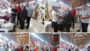MHP’nin esnaf ziyaretleri sürüyor