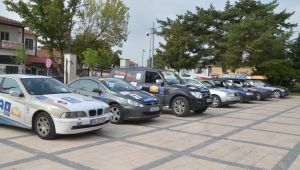 Ralli katılımcıları Edirne’den geçti