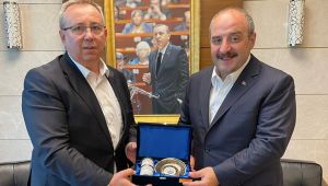 Rektör Tabakoğlu'ndan Bakan Varank'a ziyaret
