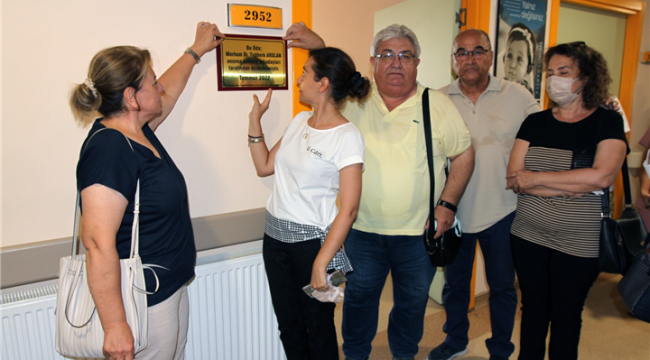 TÜ, vefat eden çalışanlarının isimlerini yaşatıyor