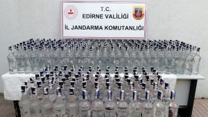 307 litre kaçak içki ele geçirildi