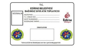 Atık toplayıcılarına ‘Sıfır atık kartı’