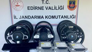Çok sayıda araç parçası ele geçirildi