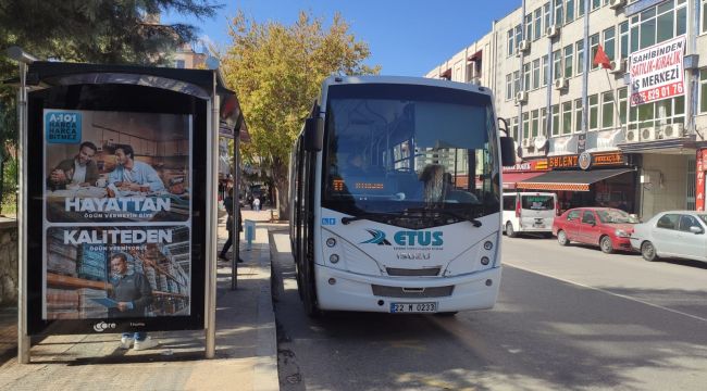 ETUS'un düzenlenen hatları seferlere başlıyor