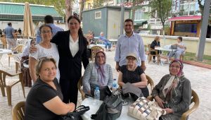 İba’dan Saraçlar’da esnaf ziyareti