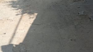 Mahalle sakinlerinin toz ve çamur isyanı