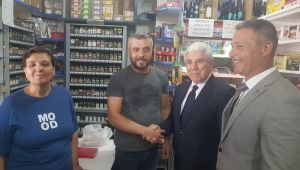  MHP’den Enez ziyareti