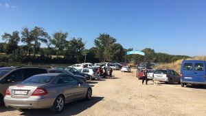 Nehir kenarı değil otopark alanı