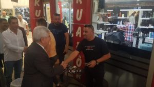 Tercan’dan Keşan esnafına ziyaret