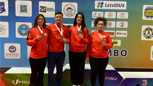 TÜ öğrencileri dövüş sporlarında dünya üçüncüsü