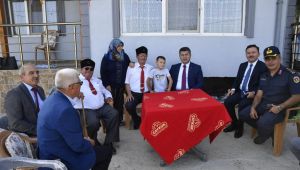 Vali Kırbıyık’tan Kıbrıs Gazilerine ziyaret