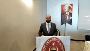 Veteriner Hekimler Odası’nda Türkoğlu dönemi