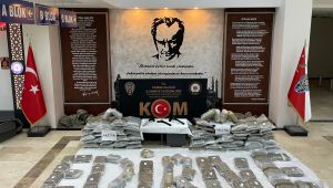 95 kilo 754 gram sentetik uyuşturucu ele geçirildi