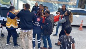 Çocuğuyla çay bahçesine gelen kadın bıçaklandı