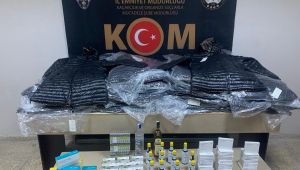 Gümrük kaçağı ürünler ele geçirildi